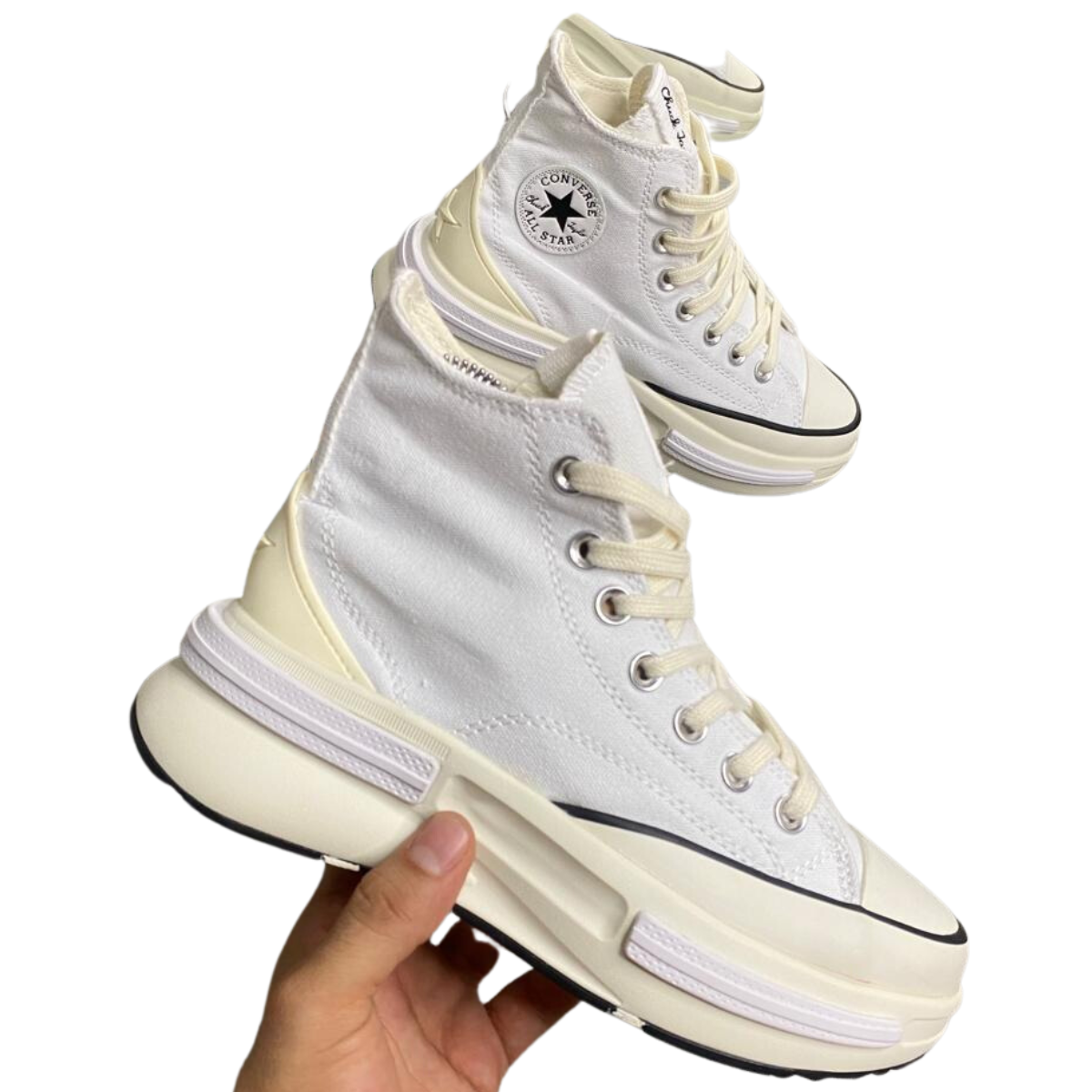 Converse con plataforma colombia hot sale